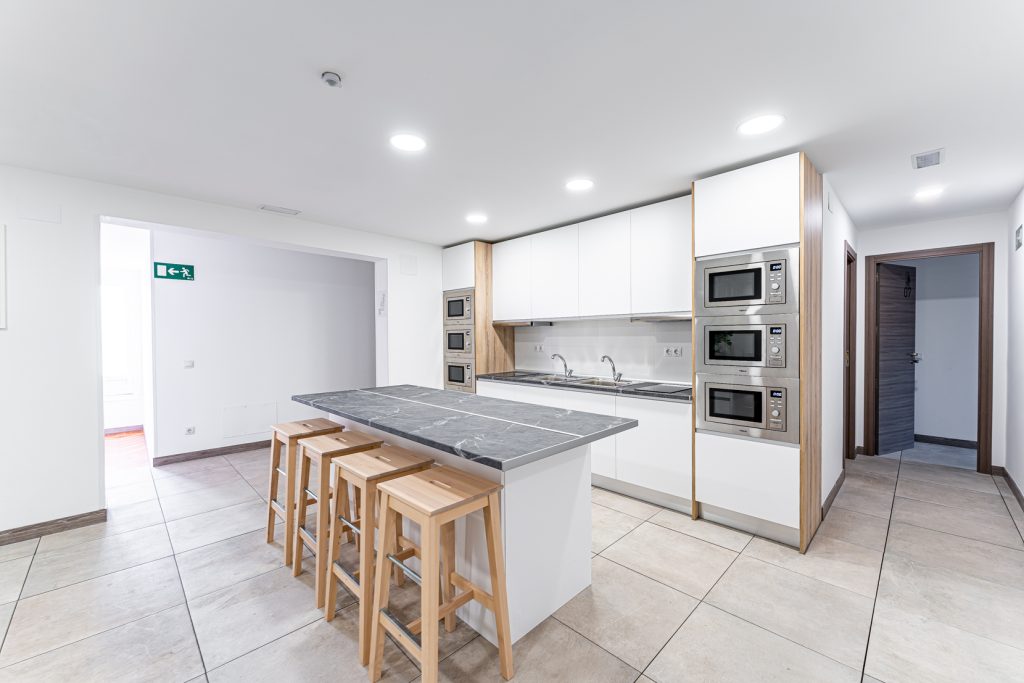 Espacio común Coliving Arenal