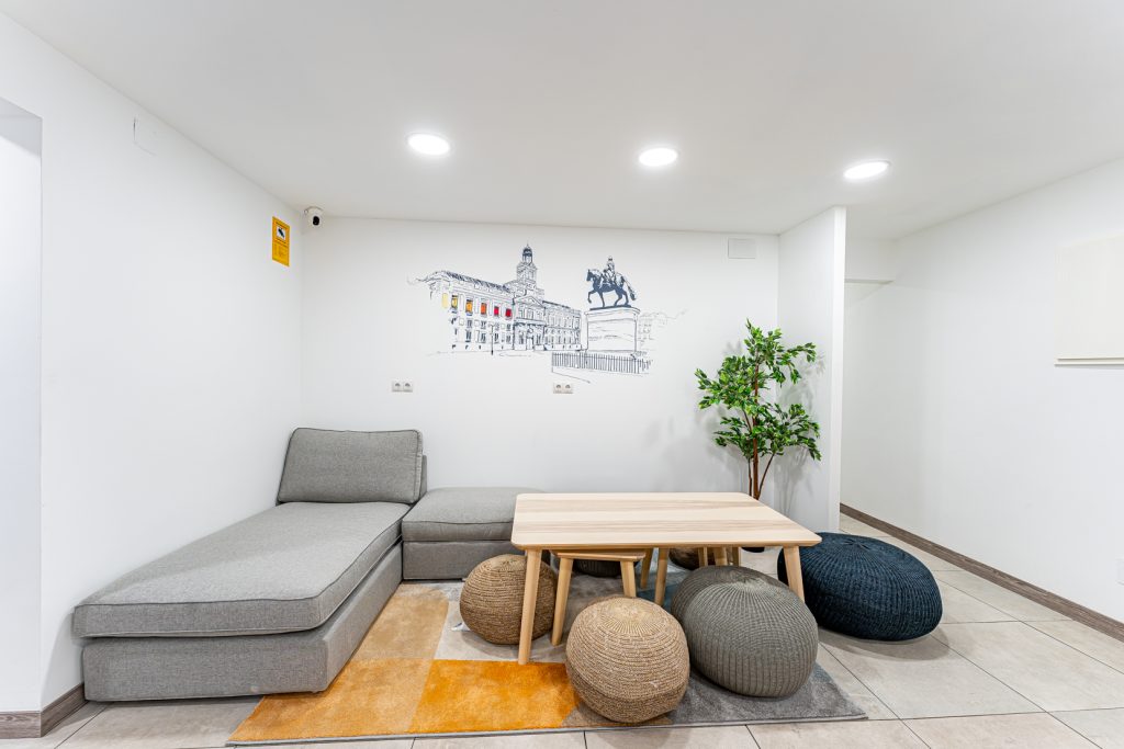 Espacio común Coliving Arenal